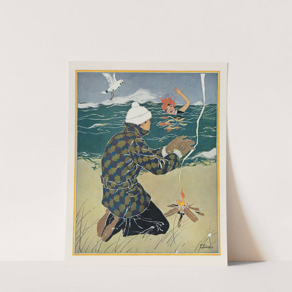 A mid-winter martyr (1914) by Will Hammell