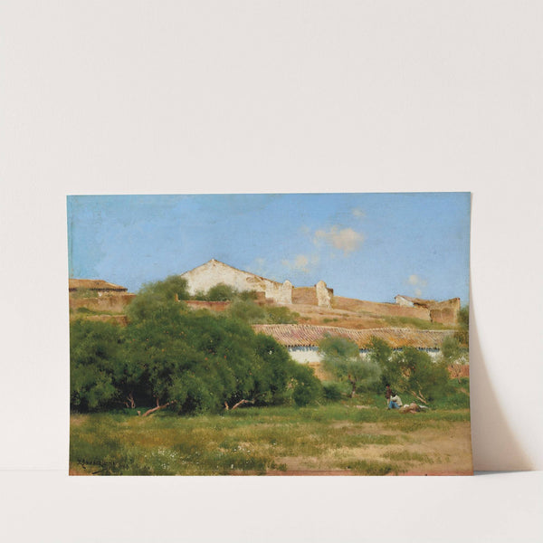 A midday's rest by Emilio Sánchez-Perrier