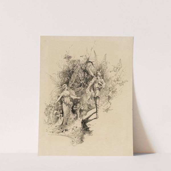 A Midsummer night’s dream; Ill met by moonlight, proud Titania (1901) by Fanny Railton