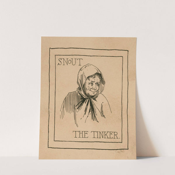 A Midsummer night’s dream; Snout, The Thinker (1901) by Fanny Railton