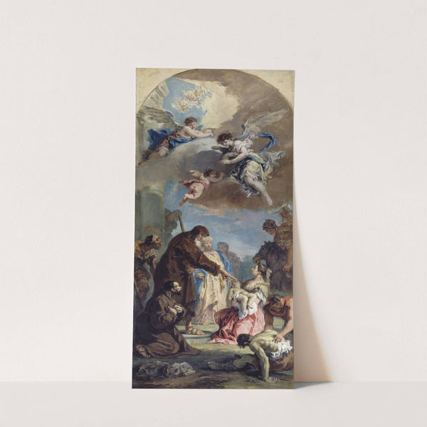 A Miracle of Saint Francis of Paola by Sebastiano Ricci