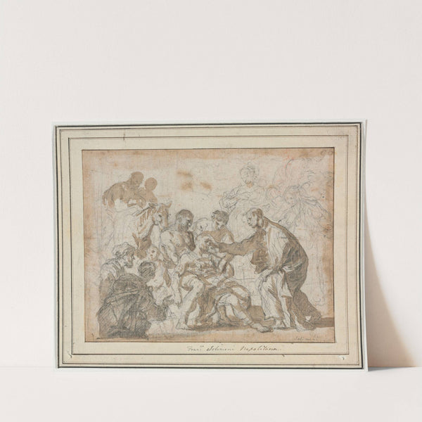 A Miracle of Saint Maurus (1697–1708) by Francesco Solimena