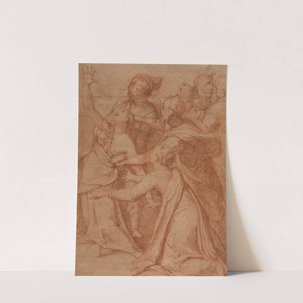 A Miracle of Saint Philip Benizzi: The Healing of a Demoniac Woman by Taddeo Zuccaro