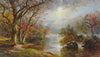 A Misty Morning at Greenwood Lake (1881)
