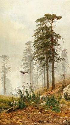 A Misty Morning near Saint Petersburg — size preview