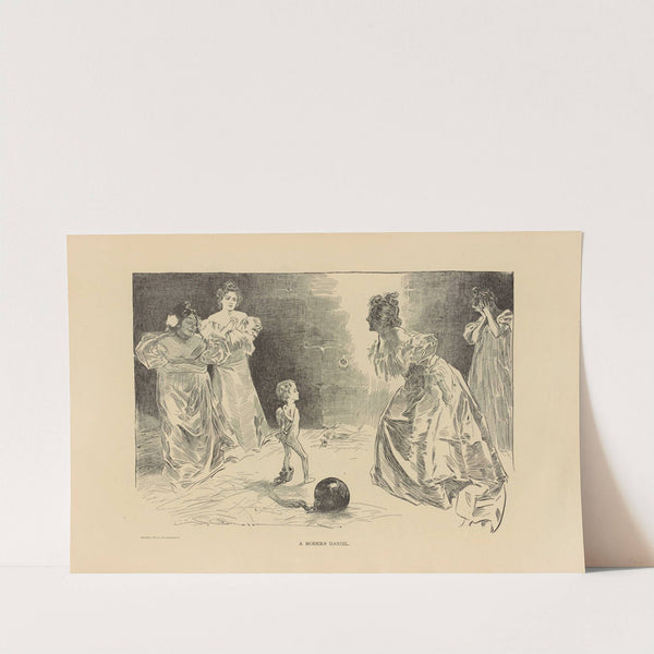 A modern daniel (1893-1900) by Charles Dana Gibson