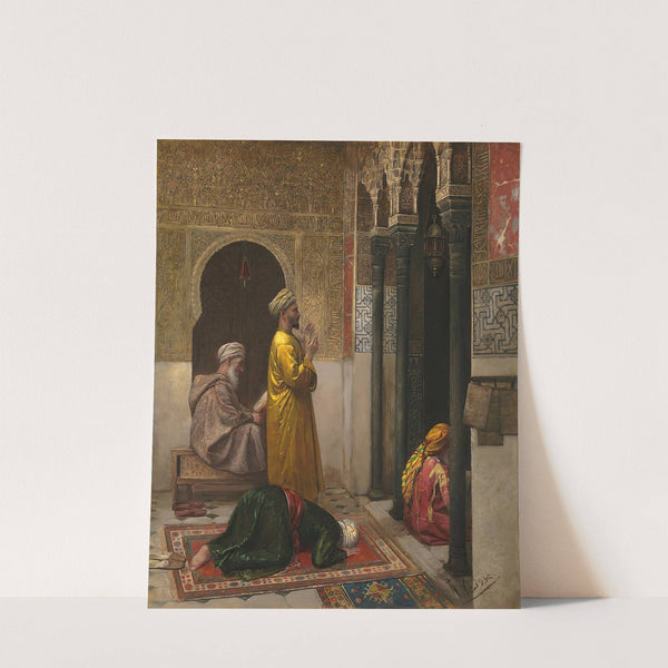 A Moment Of Prayer by Rudolf Weisse