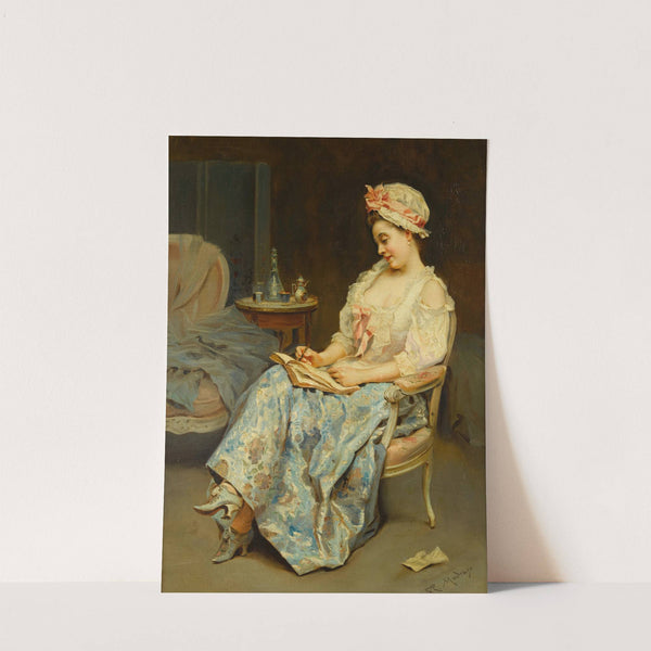 A moment of reflection by Raimundo de Madrazo y Garreta