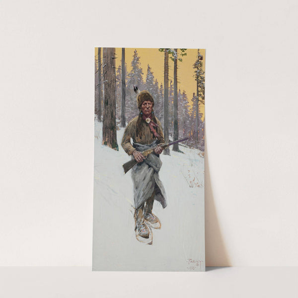 A Moment of Suspense by Henry Farny