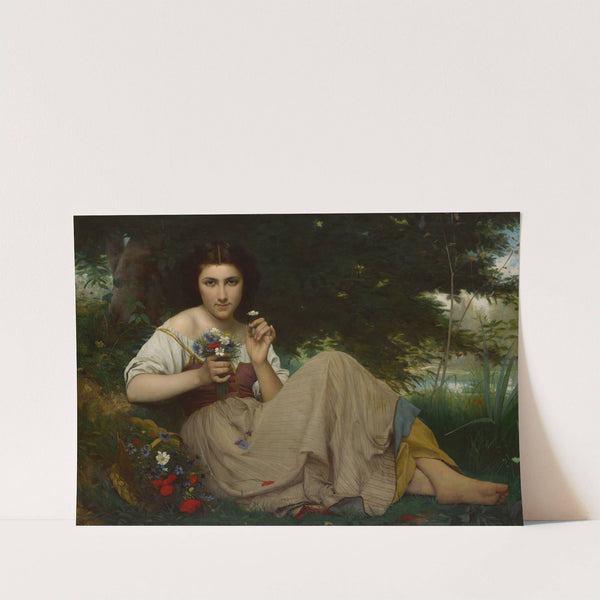 A Moment’s Rest (1871) by François Alfred Delobbe