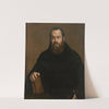 A monk with a book by Titian