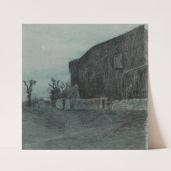 A Moonlit Night by Emilie Mediz-Pelikan