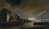 A Moonlit River Landscape (1645)