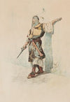 A Moorish Soldier before a Sunlit Wall