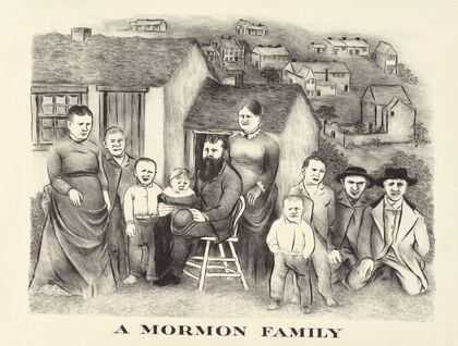 A Mormon family