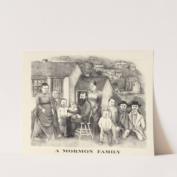 A Mormon family by Bernarda Bryson