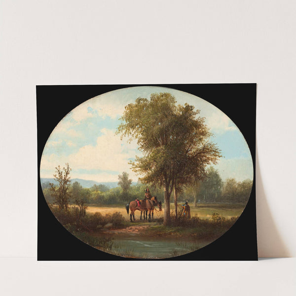 A Morning in Milk River Valley by John Mix Stanley