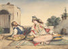 A Moroccan Couple on Their Terrace (1832)
