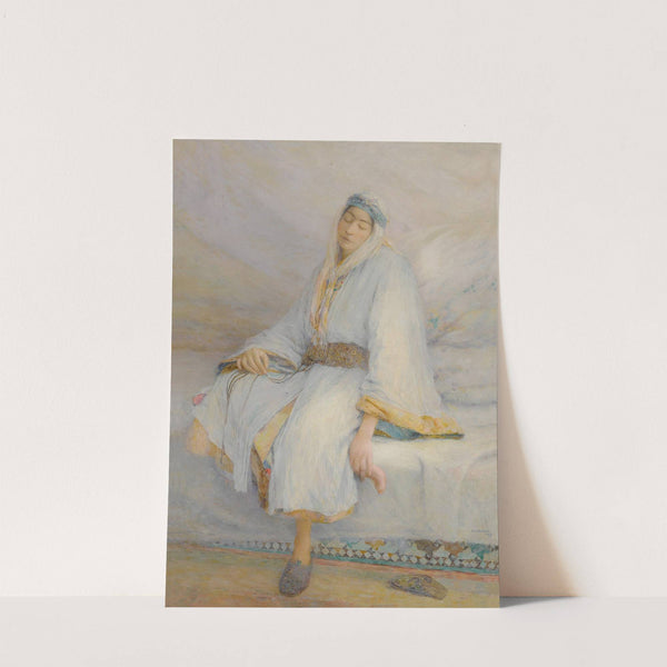 A Moroccan in Repose (1892) by Louis Auguste Girardot