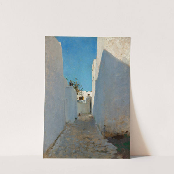 A Moroccan Street Scene by John Singer Sargent