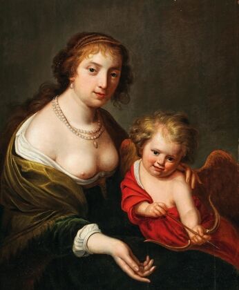 A Mother And Child As Venus And Cupid (1624)