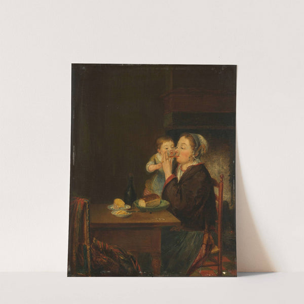 A Mother and her Child by Louis Bernard Coclers