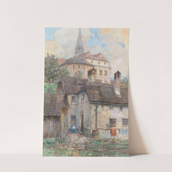 A motif from Steyr by Fritz Lach