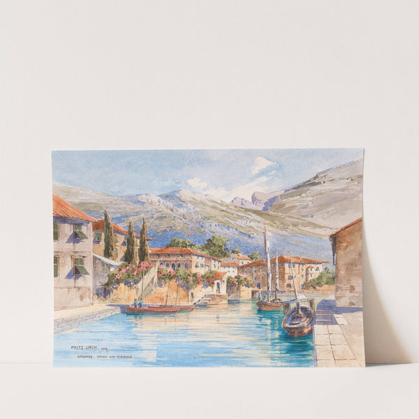 A motif from Torbole by Fritz Lach