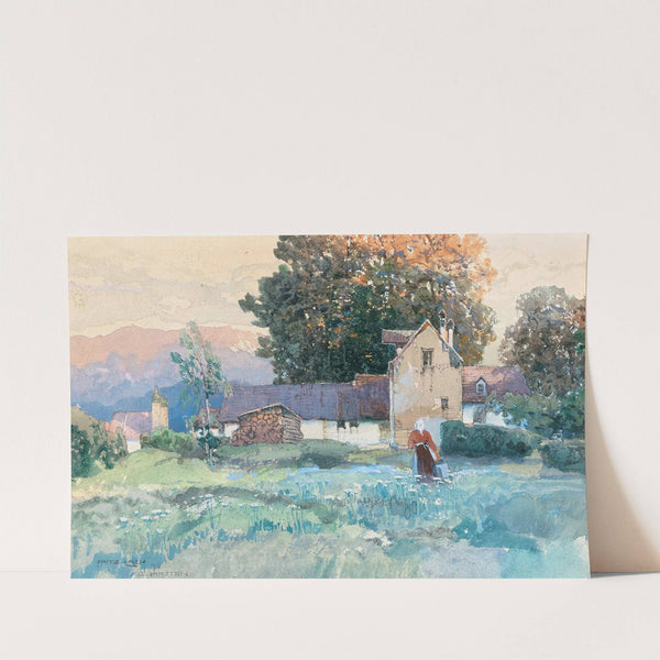 A motif Motiv from Garsten by Fritz Lach