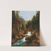 A Mountain Torrent (1837) by Anton Hansch