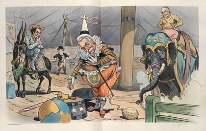 A much-needed comedy element in the campaign of 1900