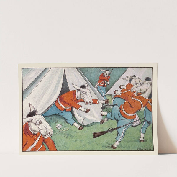 A mule broke out with chicken-pox - broke out his tent, you see by Peter Newell