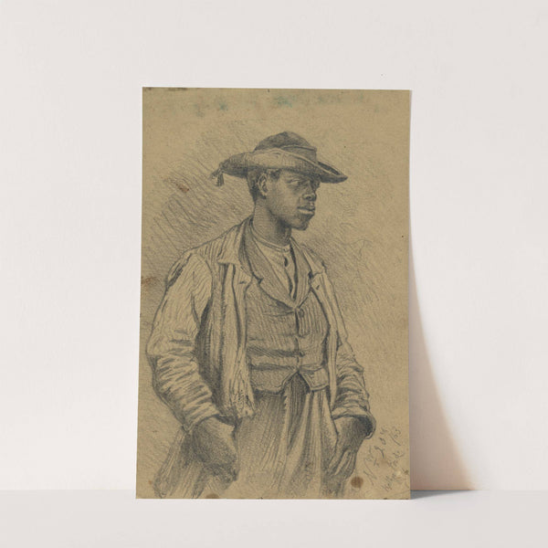 A mule driver by Edwin Forbes