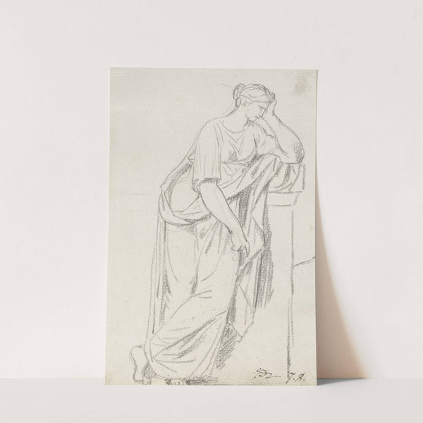 A Muse from the Sarcophagus of the Muses by Jacques Louis David