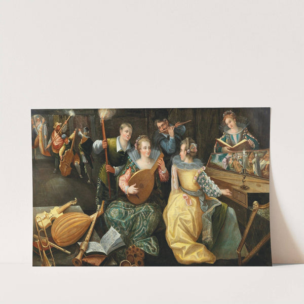 A Music Making Company by Joos van Winghe
