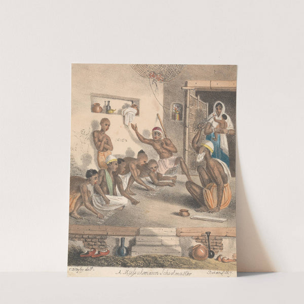 A Mussalmaum Schoolmaster by Sir Charles D'Oyly