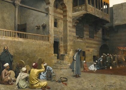 A Mystic, Cairo