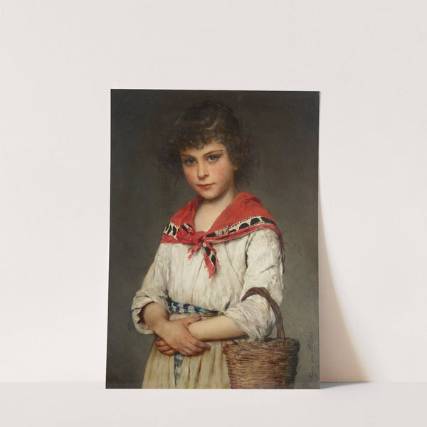 A Neapolitan Girl by Eugen von Blaas