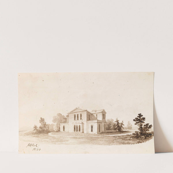 A Neo-Classical House (1844) by Jeremiah Hodges Mulcahy