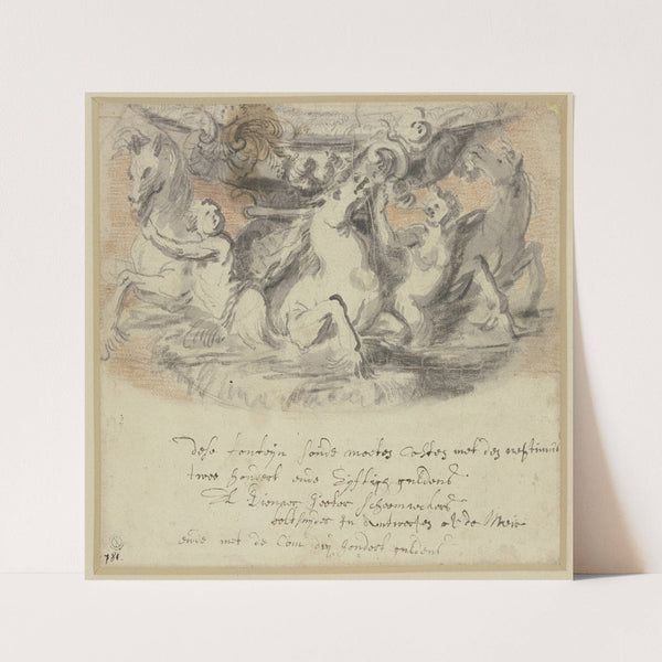 A neptune fountain by Abraham van Diepenbeeck