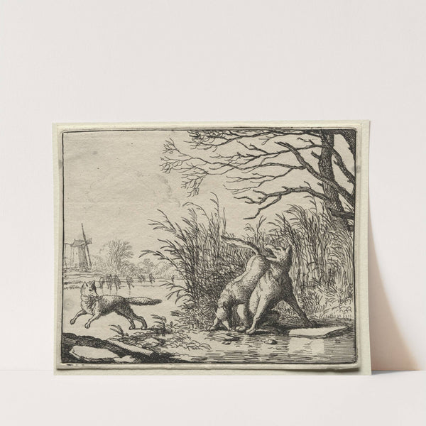 A New Accusation by the Wolf (1650–1675) by Allaert van Everdingen