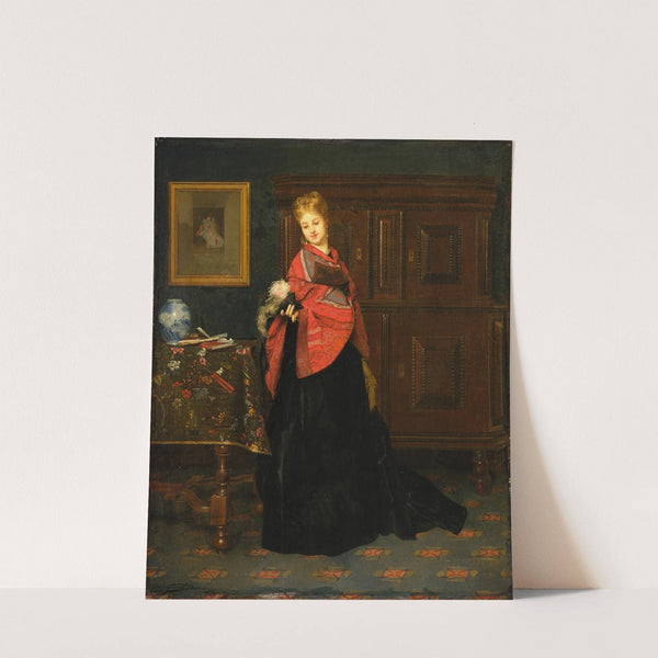 A New Hat (1873) by Jules-Adolphe Goupil