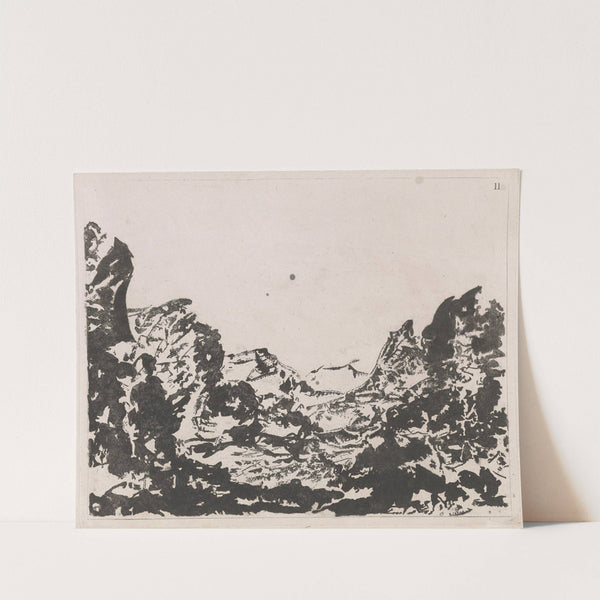 A new method of assisting the invention in drawing original compositions of landscape Pl.11 by Alexander Cozens