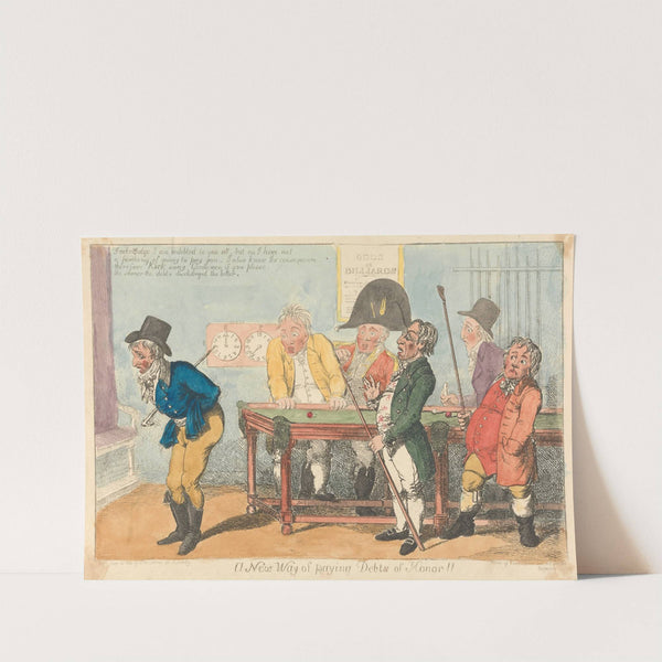 A New Way of Paying Debts of Honor!! by Charles Ansell