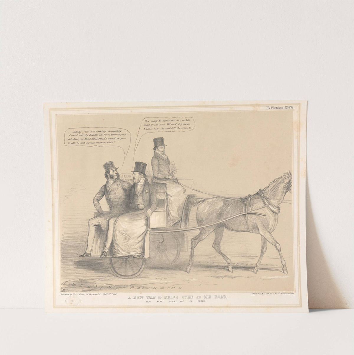 A New Way to Drive Over an Old Road: Now Alas! Sadly out of Order by John Doyle