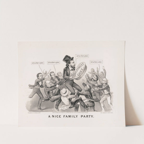 A nice family party (1872) by John Cameron