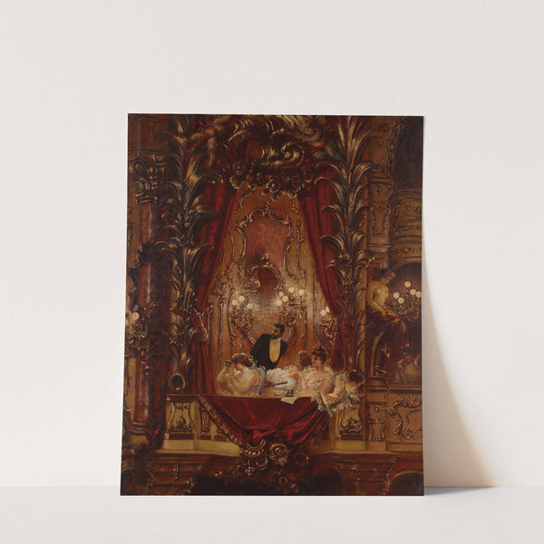 A night at the opera by Carl Kahler