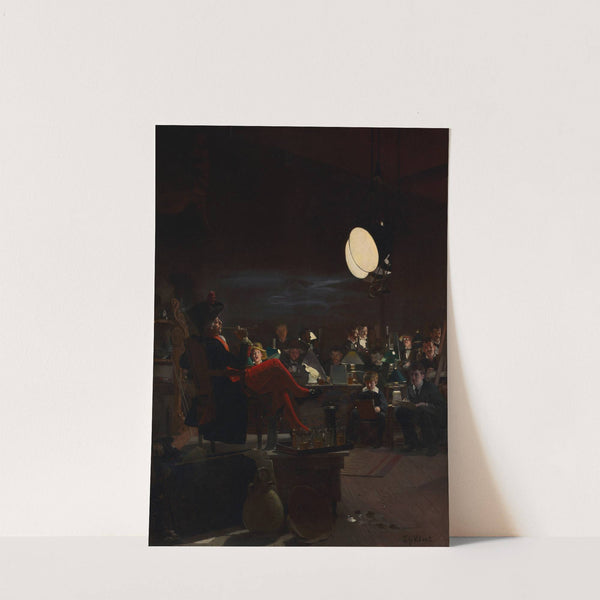 A Night Class by Jehan Georges Vibert