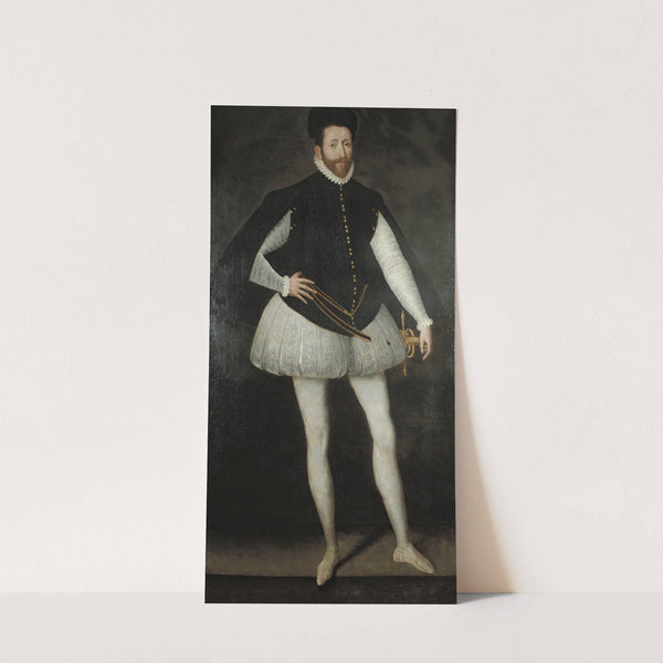 A Nobleman of the Valois Court (16th century) by Follower of François Clouet