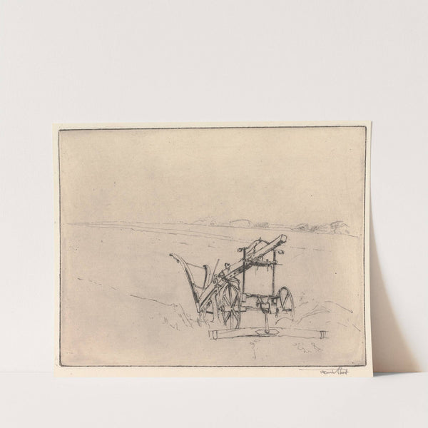 A Norfolk Plough by Sir Frank Short